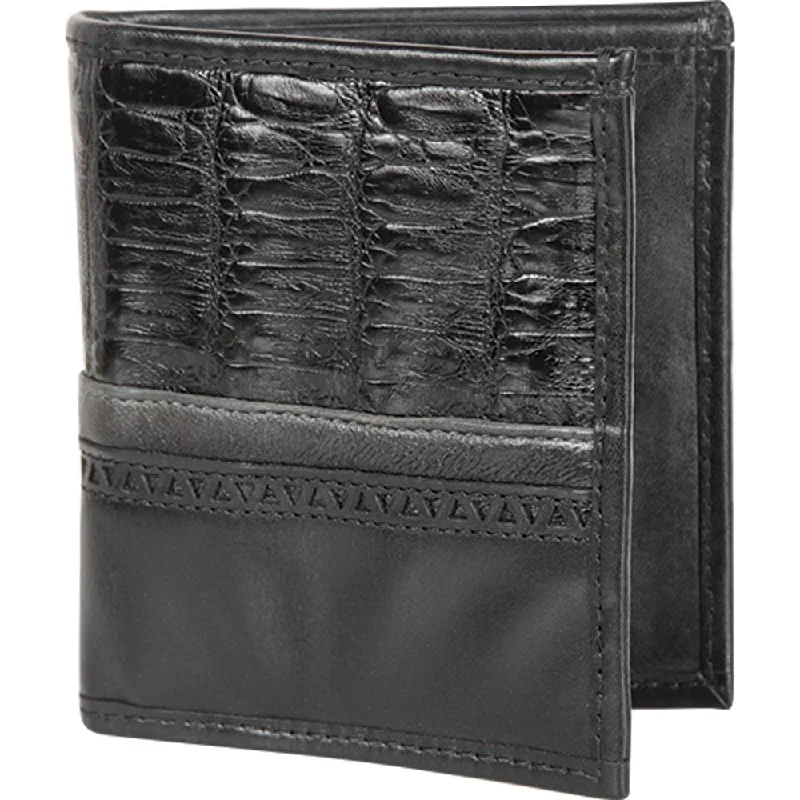 Men's western boots with a high - quality leather upper and a suede liningLos Altos Caiman Skin Wallet CA68205