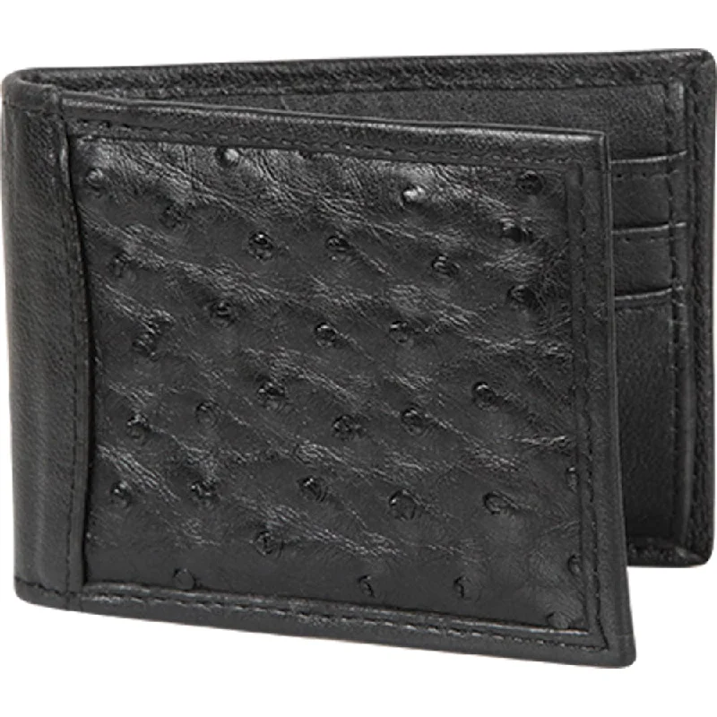 Men's western boots in a rich brown or black leatherLos Altos Ostrich Skin Wallet CA40305