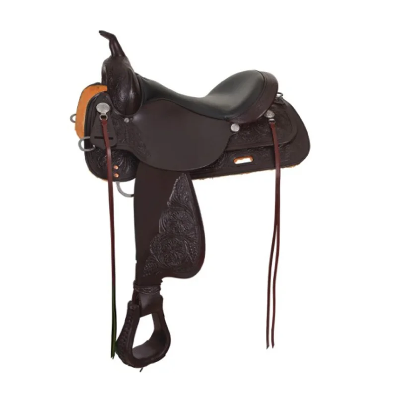 Men's western boots with a silver - toned hardware and accentsCircle Y High Horse Mineral Wells Trail Saddle