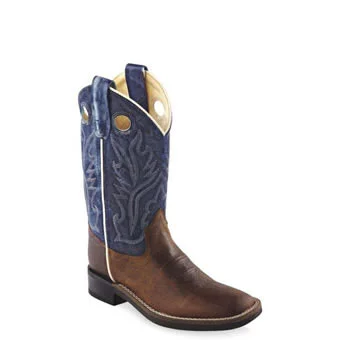 Men's western boots with a decorative concho belt and buckleYouth - BSY1884